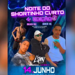 Noite do shortinho curto🔥🧯