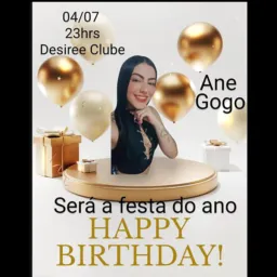 B-Day Anne no swing 😏🔥🥵 dia 04/07