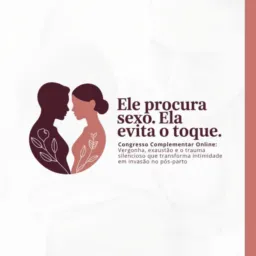 03/04-15h00- SOCIAL"- Cong Complm.Ele Procura Sexo. Ela Evita o Toque.”