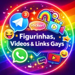 Figurinhas, Vídeos & Links Gays 🃏 🎞️ 🔗🏳️‍🌈