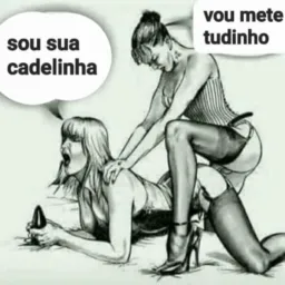 Dominadora maridos que usa calcinha fio dental da sua mulher e meus submissos 😈