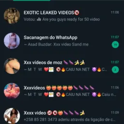 Venda de vídeos e  grupos de xxx vídeos
