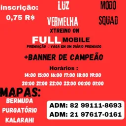 XTREINO LUZ VERMELHA 🩸