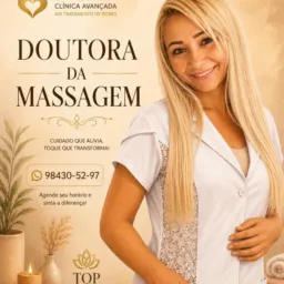 Consultório da massagem topcopus humanizada as mãos que cura ❤️😘