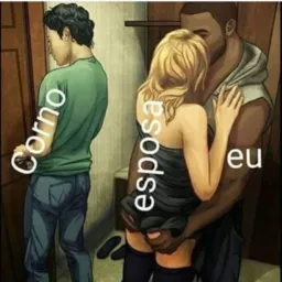 Exibição de esposinha e feitiche corno manso