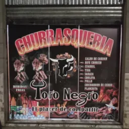 Toro Negro Activo Toro Blanco En Acción