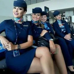 Aeromoças do Prazer gozando nas alturas 🔥
