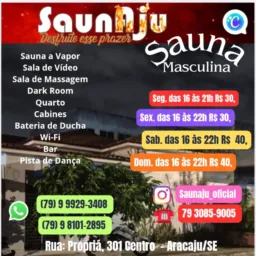 🔥SAUNAJU 🔥💦                 (79) 3085-9005